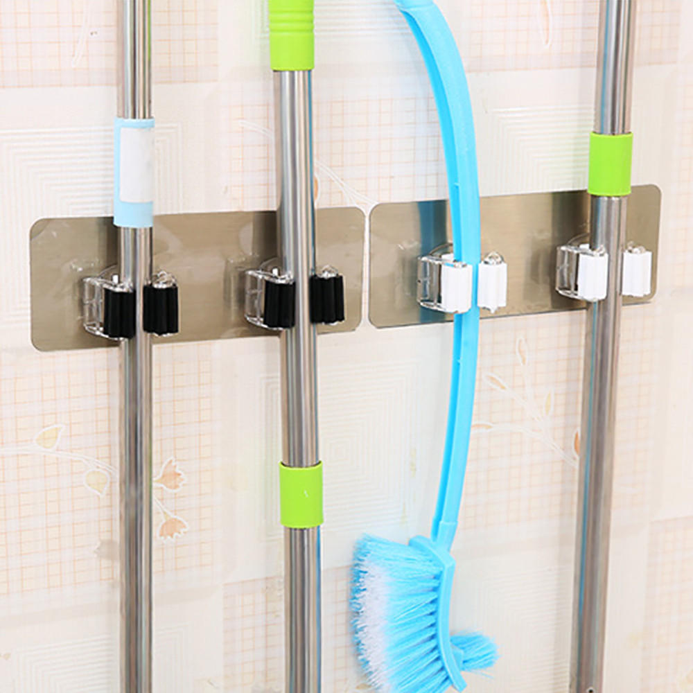 Крепление для швабры. Настенный держатель уборочного инвентаря broom holder. Зажим для швабры настенный. Крепление для швабры. Настенный держатель уборочного инвентаря broom holder.