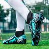 Herren Fußballschuhe Stollen Professionell High-Top Atmungsaktiv Sportlich Fußballstiefel, Outdoor Fußball Trainingsschuhe für FG AG Herren