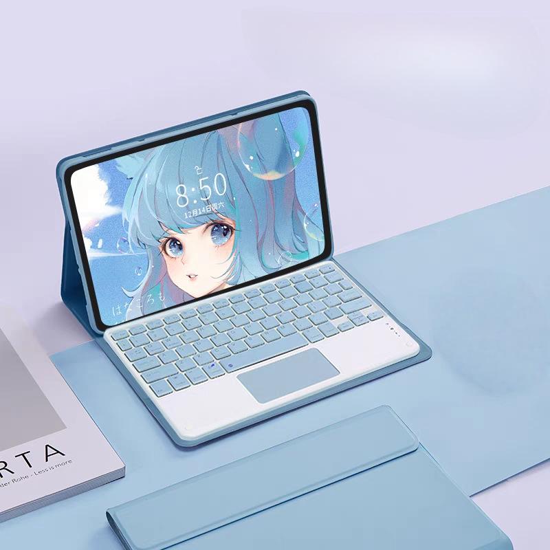 2025 Xiaomi Pad 8 Tablet 11.2-Inch Protective Case with Bluetooth Keyboard