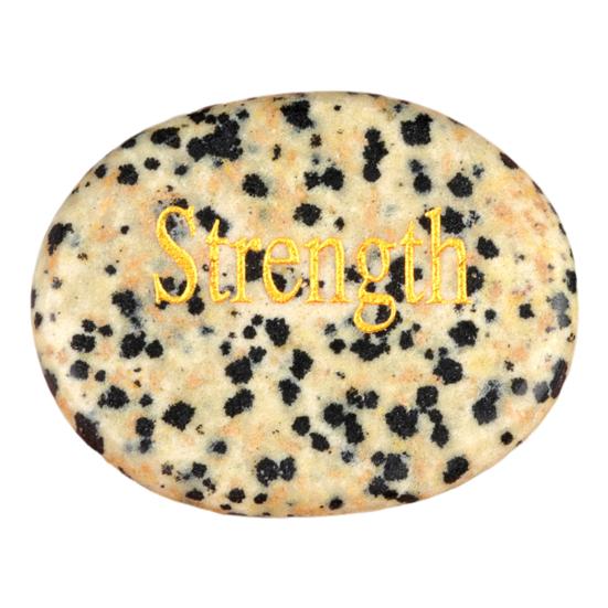 Inspirational Palm Stone Engraved Crystal Agate Worry Stone for Anxiety Relief Friendship Keepsake Natural Pocket Mindfulness Gifts