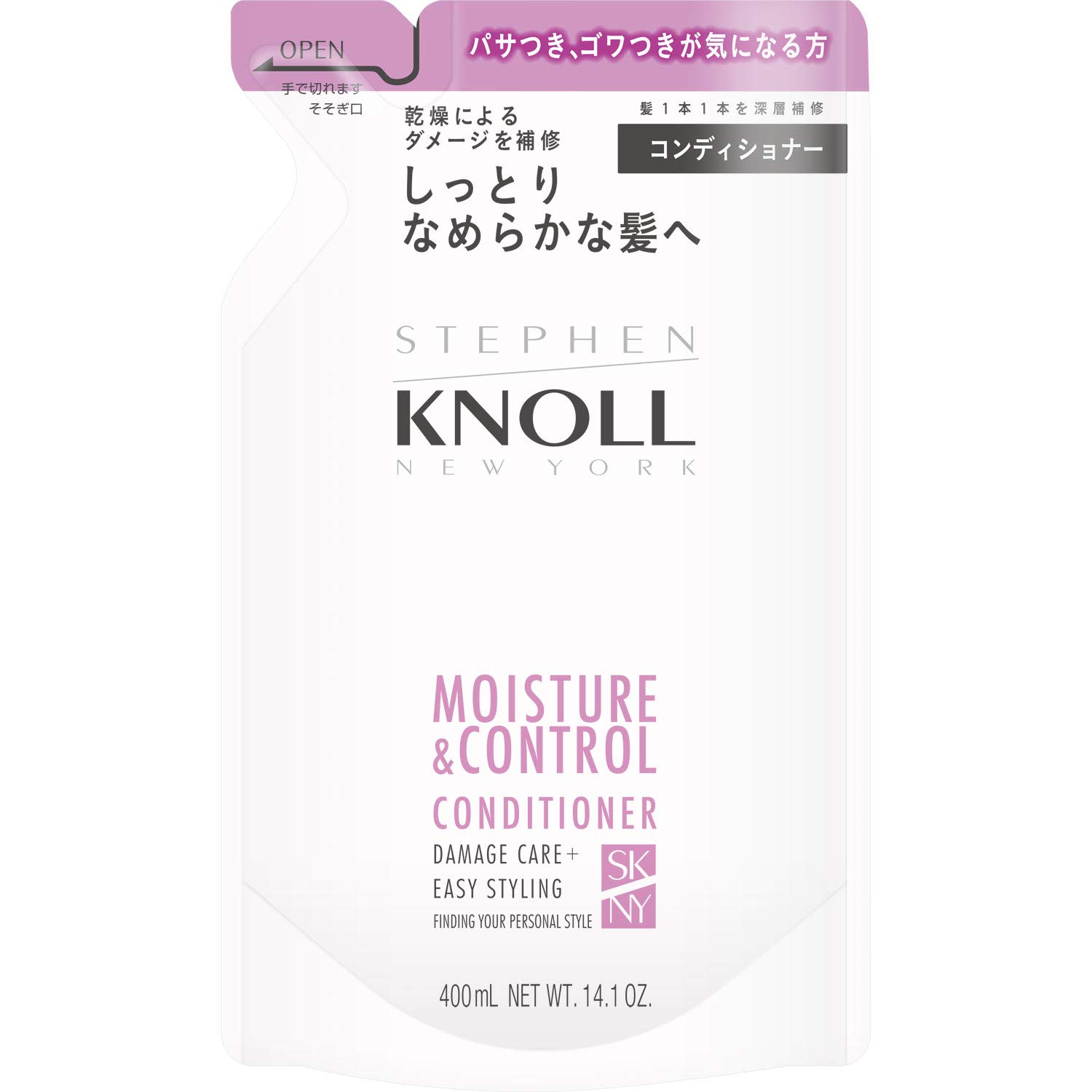 

STEPHEN KNOLL Moisture Control Conditioner Treatment 400ml [Old product] (refill) (x 1)
