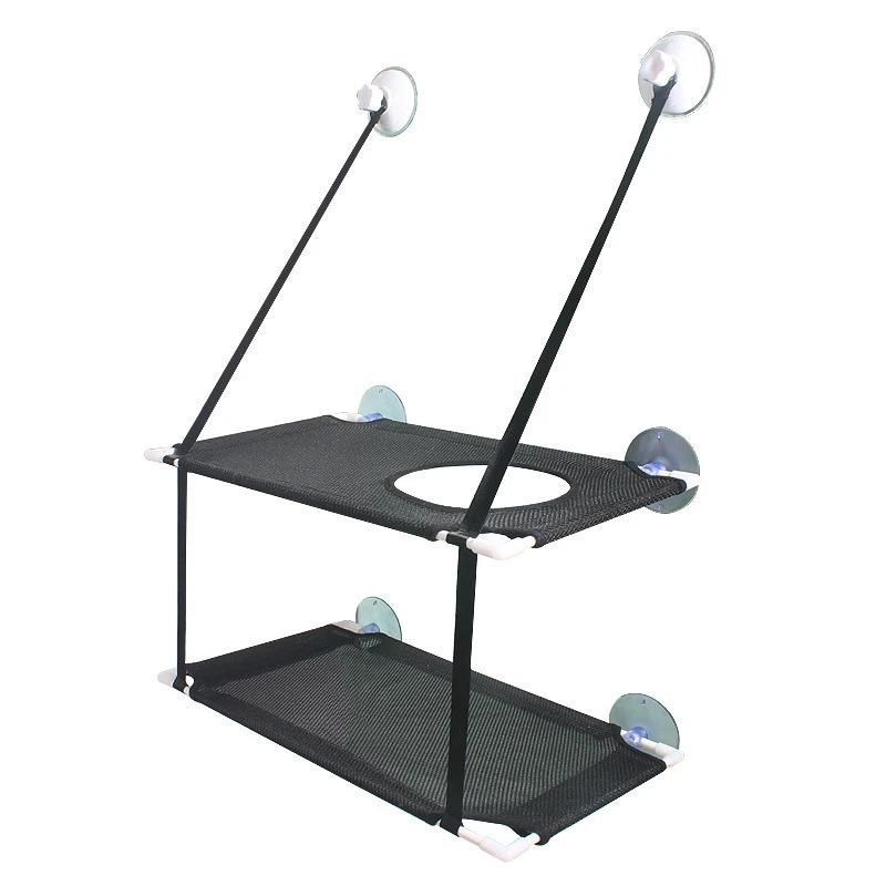 Cross-Border Suction Cup Cat Hammock: Breathable Hanging Pet Bed
