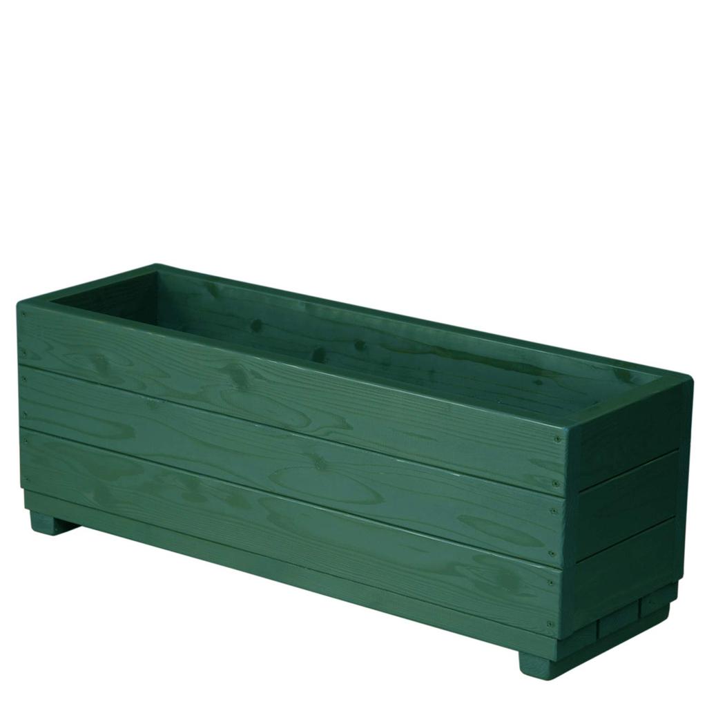 Welcome Wood Large Wooden Planter EPWD90-GG Color Garden Green Outdoor