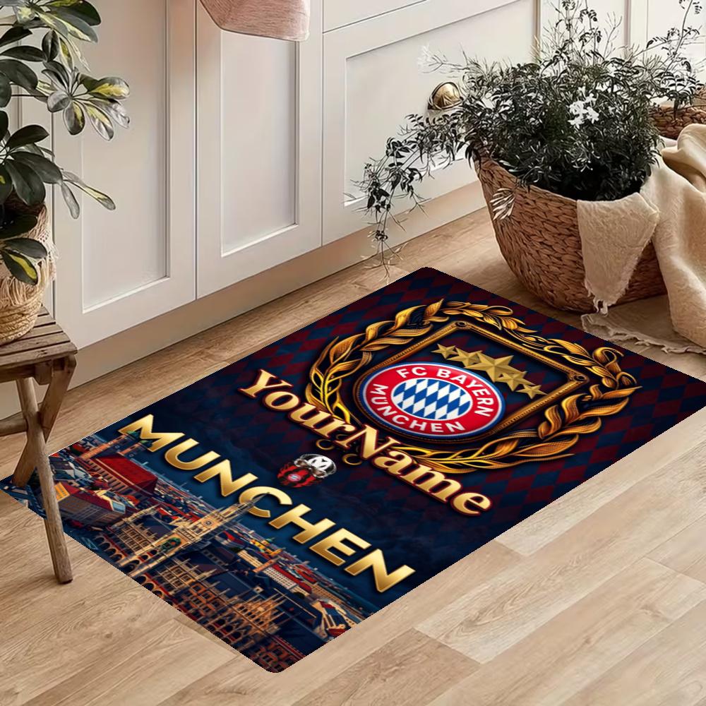 Bayern Munich Customize Your Name Kitchen Rug Runner Rug Laundry Mat Hallway Entryway The Best Gift Choice