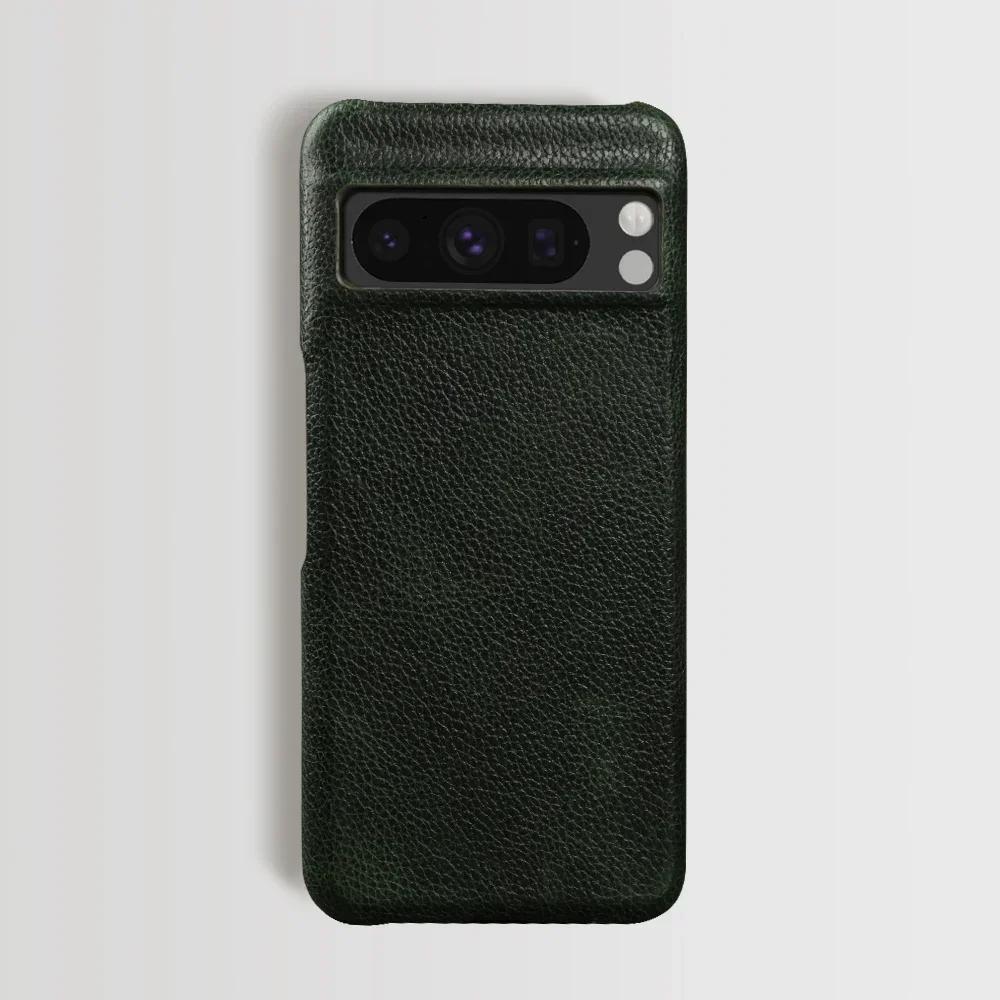 

Premium Cowhide Genuine Leather Case For Google Pixel 8 Pro 7 6Pro 7A 6A 5A Phone Cover Housing Protection Funda Back Shell capa Genuine Leather&Google Pixel 6a