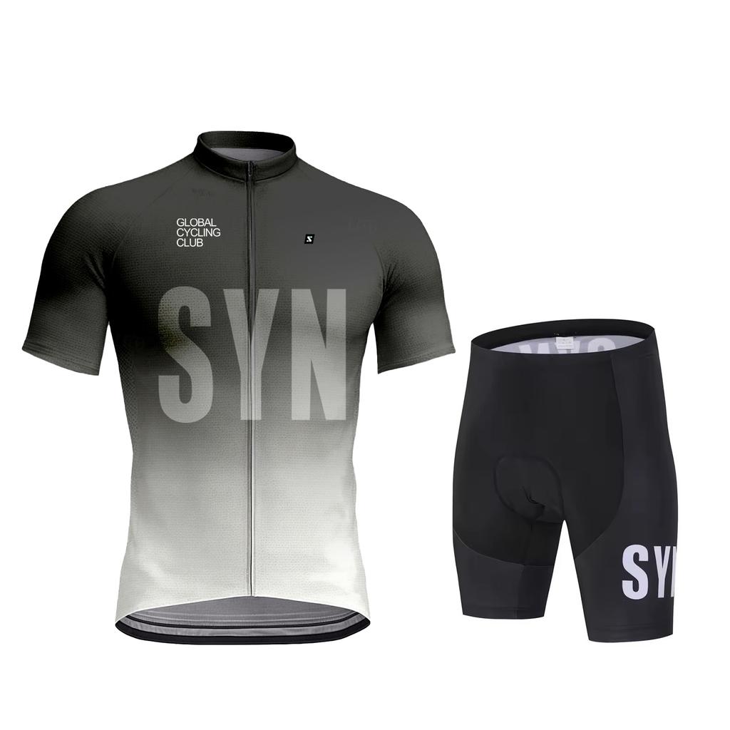 Clothing Short Sleeved Road Cycling Jersey Quick Drying Breathable Cycling Bib Set Outdoor Sportswear 2026 Summer Breathable Cycling Suit