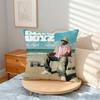 M-Myke Towers ISLAND BOYZ cushion cover Home Office Convenient Nordic Simplicity Hit With Zipper Cushion Cover