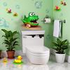 Blalck 3D Toilet Monster Funny Bathroom Seat Decor Removable Sticker Wall Art Decal Toilet Lid Decals