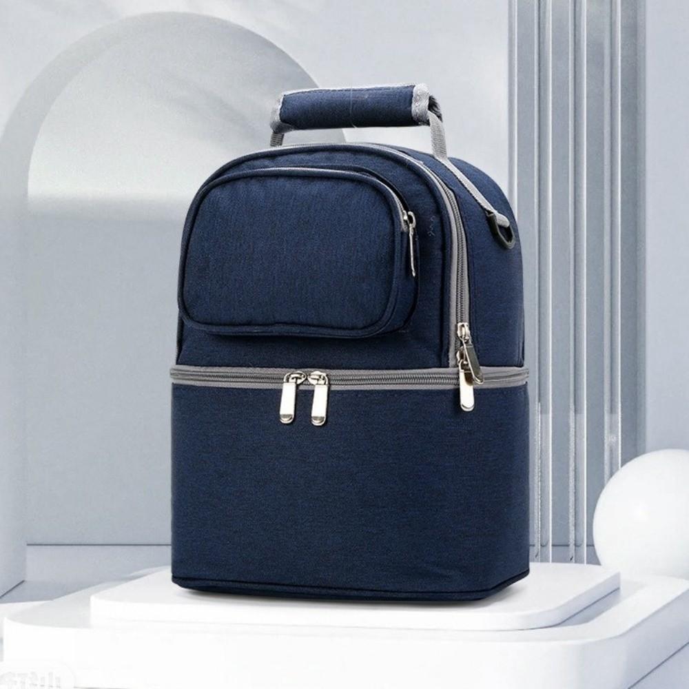 Large Capacity Breastmilk Cooler Bag Double Layer Baby Food Backpack Maternity Backpack  Maternity