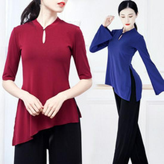 Women’s Irregular Chiffon Skirt Pants for Dance and Yoga