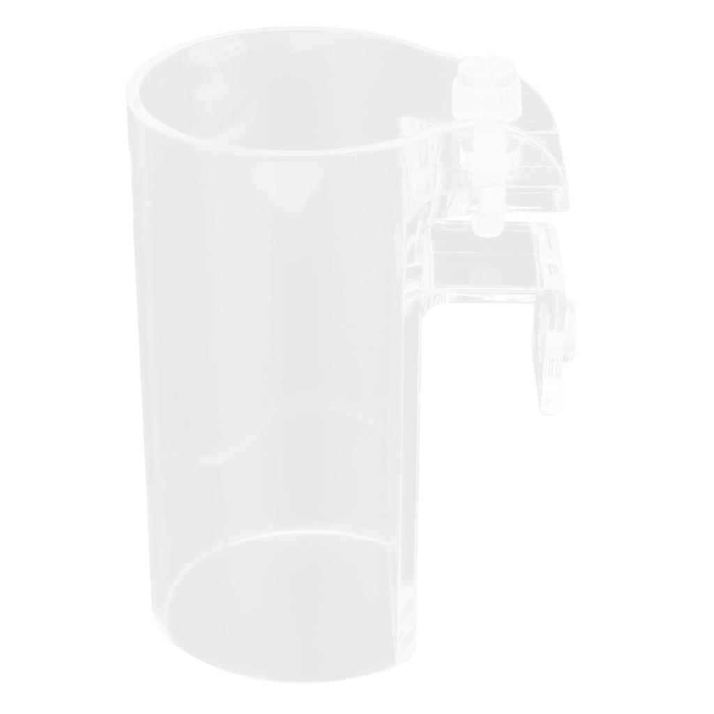 Fish Feeder Acrylic Aquarium Fish Tank Feeding Ring for Vertical and Horizontal Glass