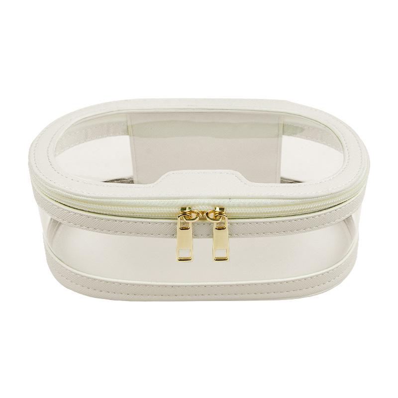 Lüks Şeffaf Seyahat Kozmetik Çantası - Üst Düzey PVC Makyaj Düzenleyici