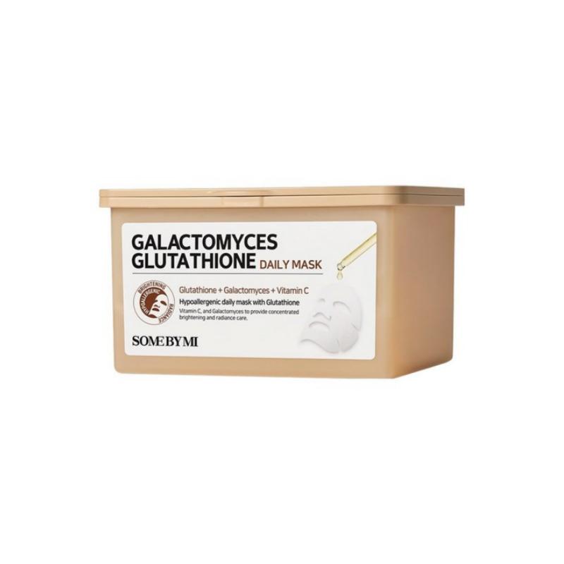 SOME BY MI Galactomyces Glutathione Daily Brightening Sheet Mask (30 Sheets)