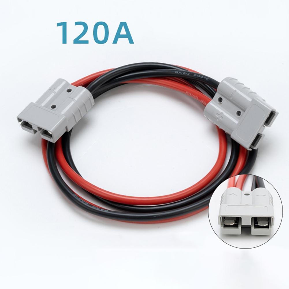 Charging Cable 600V Battery Charging Connector Copper Silver