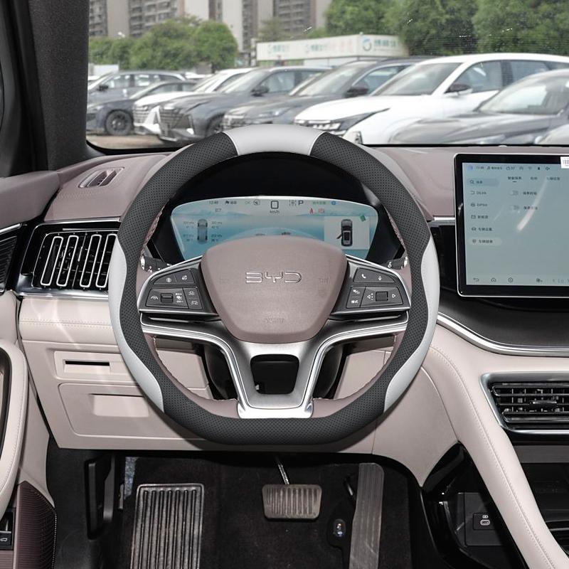 BYD Song L DMI Lenkradabdeckung: Rutschfest, Geruchlos, Einfache Montage, Passend für 25 E-Fahrzeugmodelle