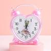 Alarm Clock Children Cartoon Clock Crystal Simple Internet Celebrity Small Alarm Desk Clock Jump Seconds Do Not Mute