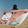 Ctue Bubu Dudu Microfiber Beach Towel Absorbent Quick Dry Soft Yoga Swimming Resort Mountain Climbing Towel