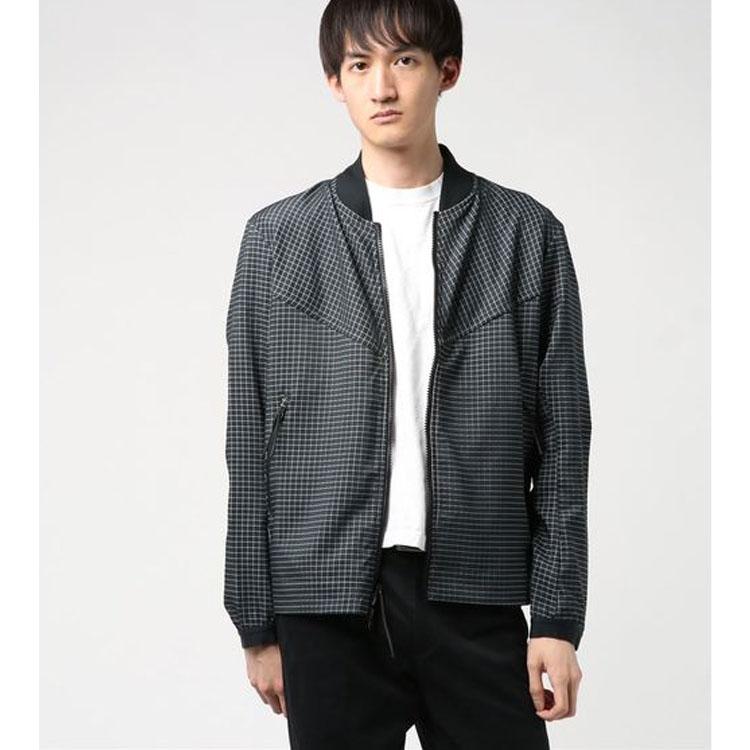 Nike Sports Casual Mesh Collar Woven Jacket Men Jackets Black AR1579-010