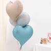 22 Inch Peach Heart Nylon Matte Valentine'S Day Wedding Birthday Party Aluminum Film Balloon Heart-Shaped Love Floating Air Ball