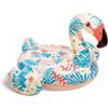 Bouée Gonflable À Chevaucher - INTEX - Flamant Rose Tropical - 2 Poignées - 57559NP