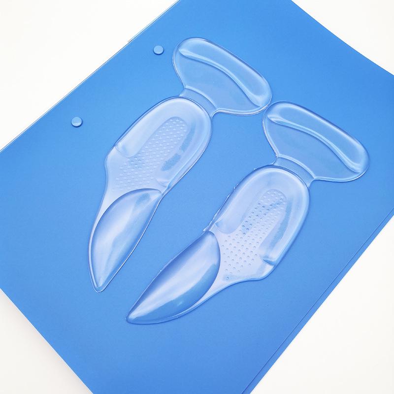 Transparent Silicone Anti-Friction Heel Grips - Invisible, Self-Adhesive Pads for Women's Shoes