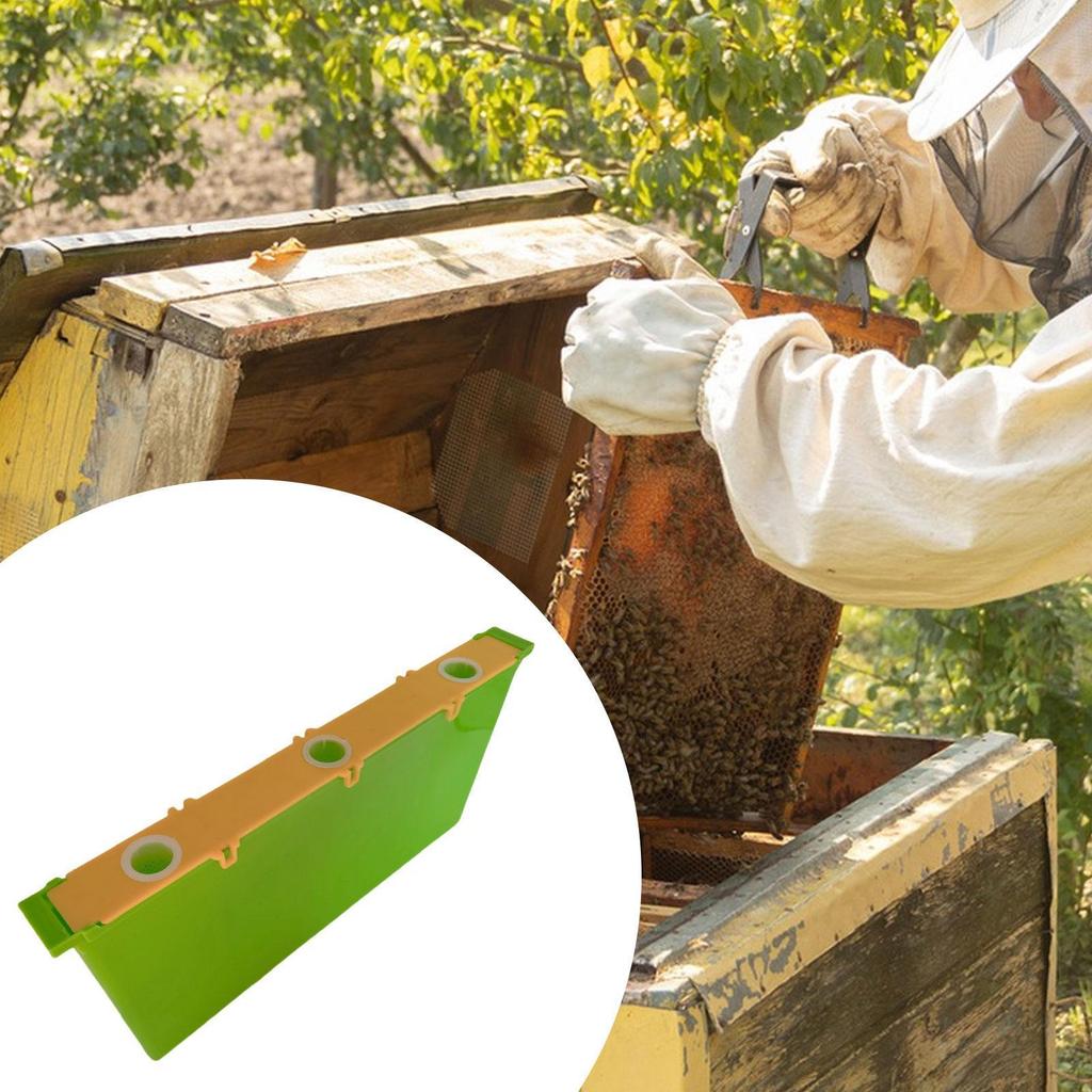 Wasserspender 4L Tränkeingang Außen Imker Spender Bienenstockrahmen