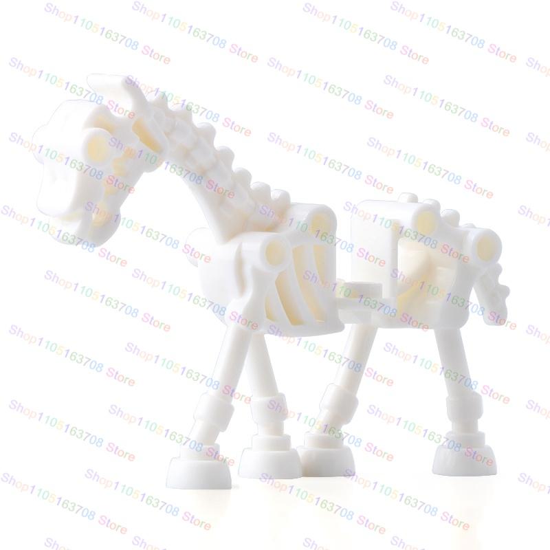 Hochwertiger Moc Hochwertiger Mittelalterlicher Hochwertiger Skelett Hochwertiges Kriegspferd Hochwertiger Skelett Hochwertiger Ritter Hochwertig
