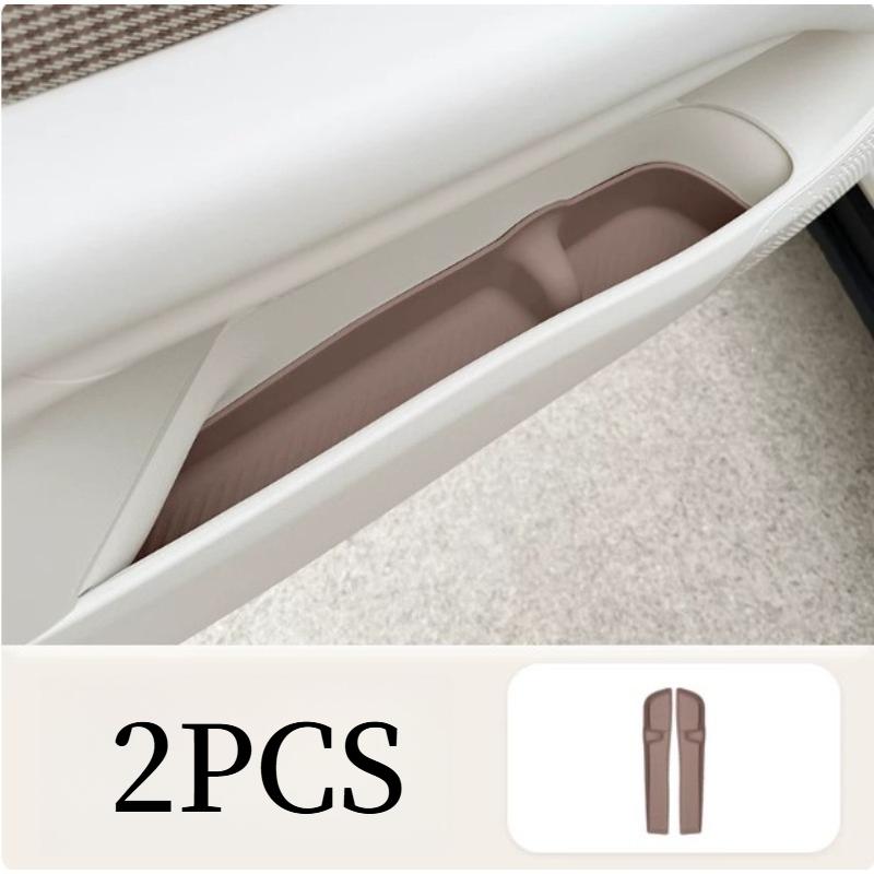 For 2026 GWM ORA 5 Front Door Side TPE Removable Storage Box Door Slot Organizer Interior Accessories
