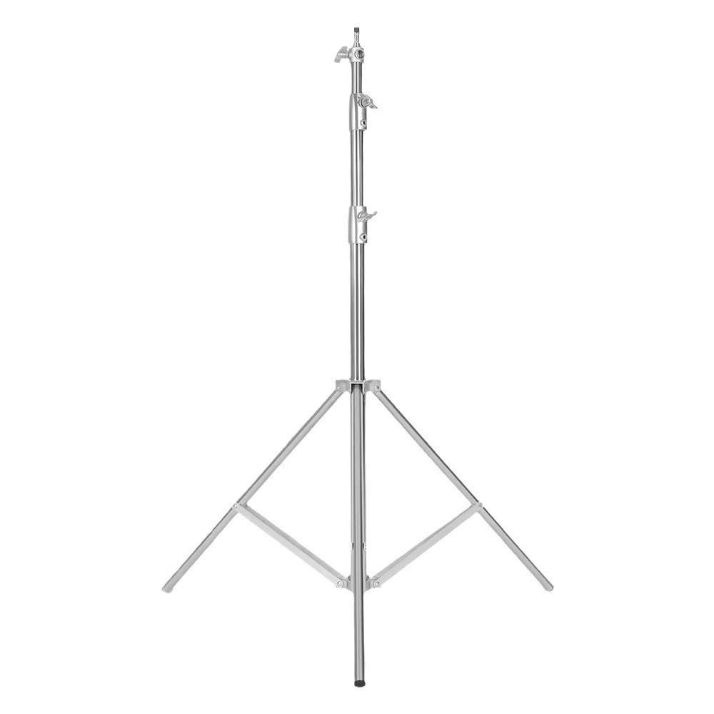 Stainless Steel 2.8m Photography Tripod with Magic Leg and Spring Stand