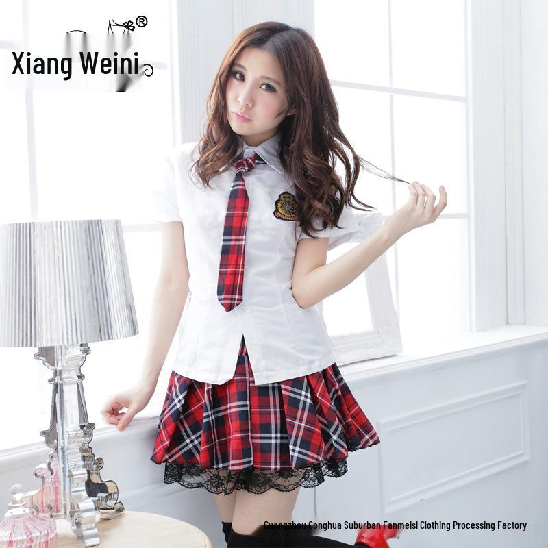 

Комплект юбок для женской школьной формы в японском и корейском стиле больших размеров - академический стиль и костюм для выступлений. L