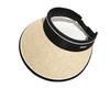 Summer Sunscreen Hat Women's Empty Top Breathable Big Eaves Sun Hat Versatile Foldable Fashion Solid Color Sun Hat