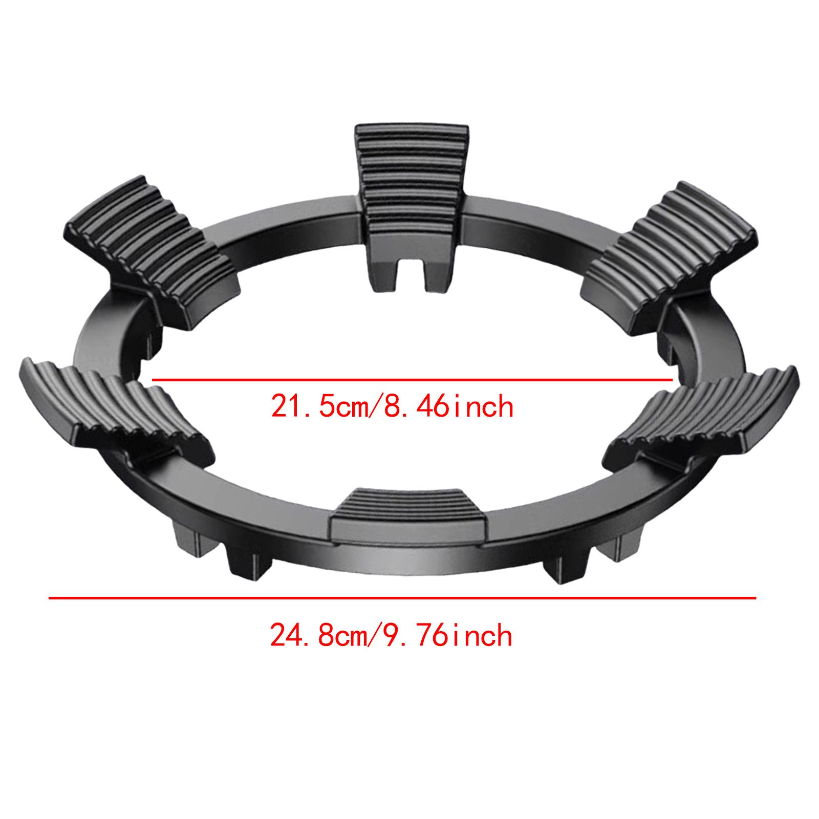 

Heavy Duty Gas Stove Wok Support Ring Non-Slip Professional Pot Stand Kitchen Cooking Reducer Durability Gas Ring Reducer