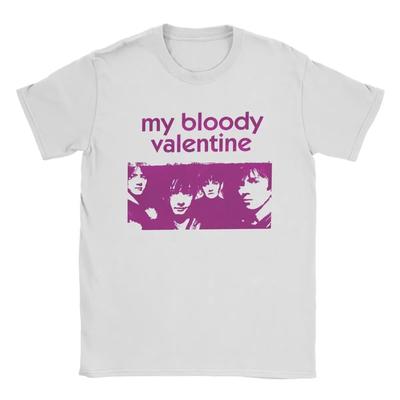 Μπλουζάκια My Bloody Valentine για Άνδρες Τεράστια Βαμβακερά Μπλουζάκια Κυκλικό Λαιμό Κοντομάνικα Μπλουζάκια Νέα Άφιξη Ρούχα