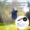 Multicolors Evening LED Trampoline Lighting And Water Spray Hose with Colorful LED Lamp Suitable For Backyard Activities