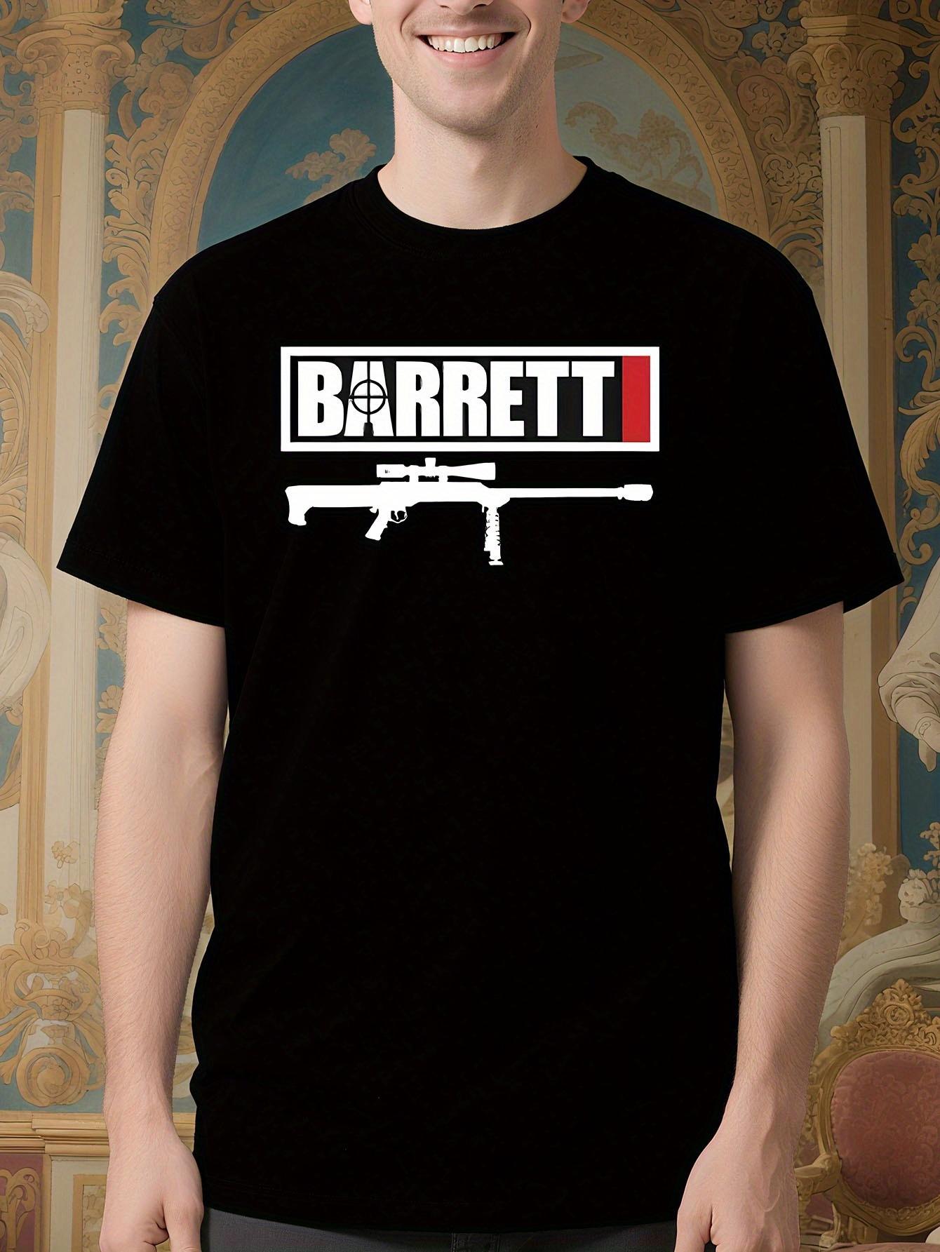 BARRETT Tactical Tshirt - M98A1 Sniper Rifle Graphic Tee XXXXL