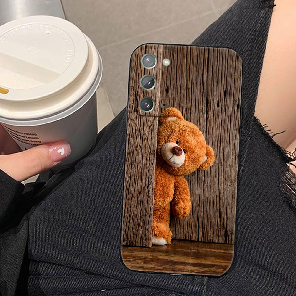 

Naughty Cute Bear Phone Case For Samsung NOTE 20 10 M23 M53 A80 A70 A50 A30 A24 A13 A12 A07 A06 A05S A04 A03S A03 A04E A02 Cover Samsung A03