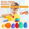 Sensorische Steine Fidget Spielzeug 6/8 Strukturierte Sorgensteine Soziale Emotionale Stressabbau Spielzeug Für Spezielle Bedürfnisse