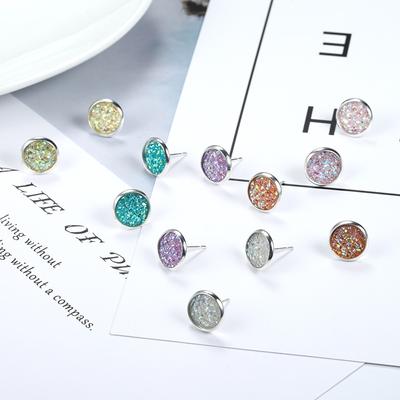 RUI RUI YU 6pairs Men Women Stainless  Steel Earrings Random  Packaged Ear  Accessories Decorative  Earrings