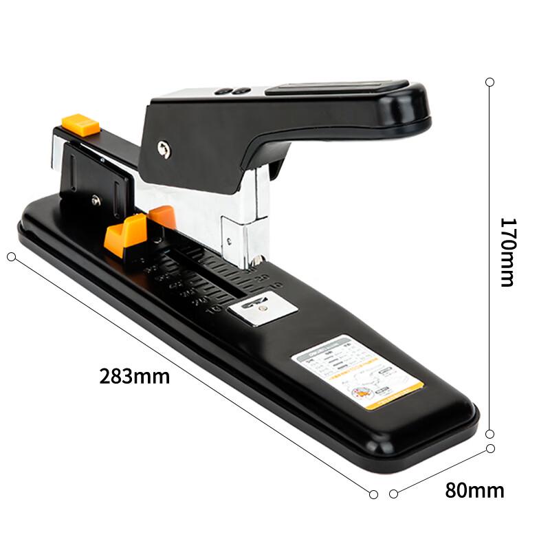 Deli 0390 Heavy Duty Stapler, 100-Sheet CN Plug (adapter Included)