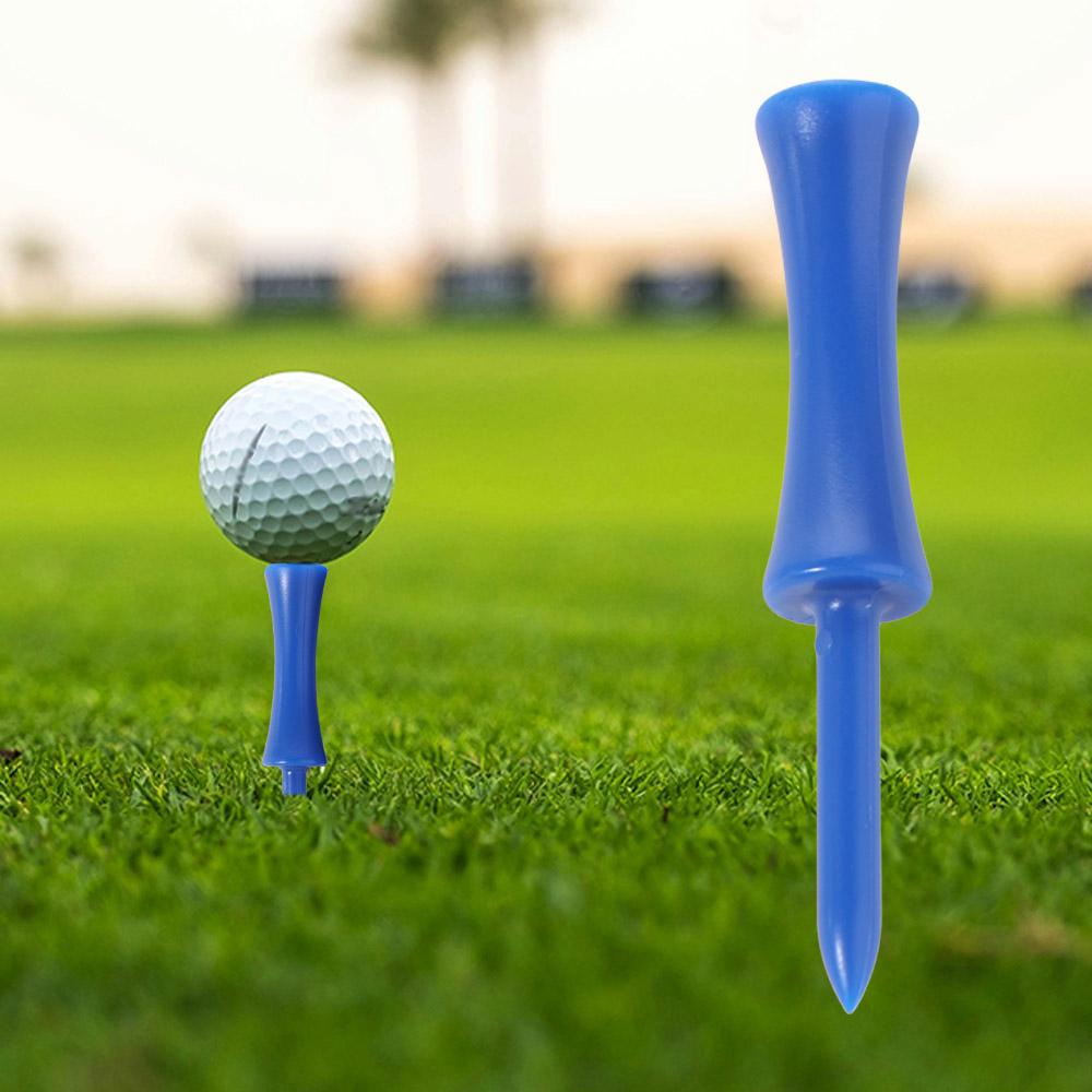 100pcs Replacement Professional Golf Tee Plastic Golf Practice Tee Golf Rubber Tee  Outdoor