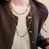 Collana con Perline per Clavicola Resort Bohemien - Accessorio di Moda di Lusso Leggero di Alta Gamma