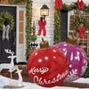Christmas Inflatable Ball Christmas Bauble Made Of PVC Inflatable Ball Personalised Decoration
