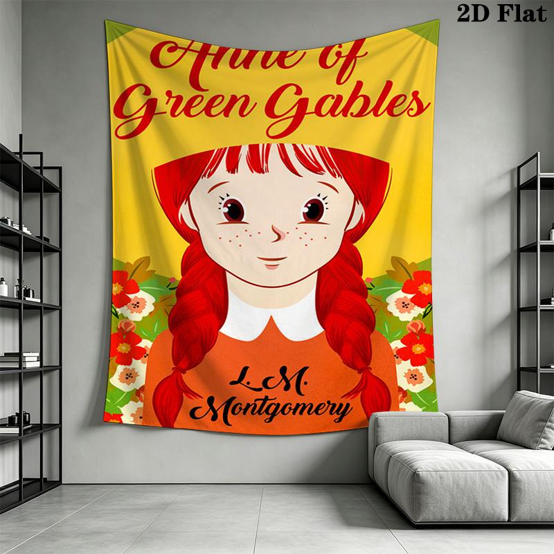 Anne of Green Gables Pattern Home Decor Tapestry, Wall Hanging, Decorative RV Wall Cloth.NGT0928013