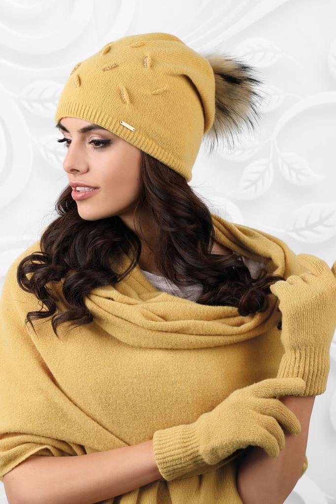 Gloves*01 Women' Winter Mustard Color