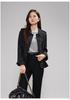 Retro British style slim fit short windbreaker women's clothing short casual jacket
