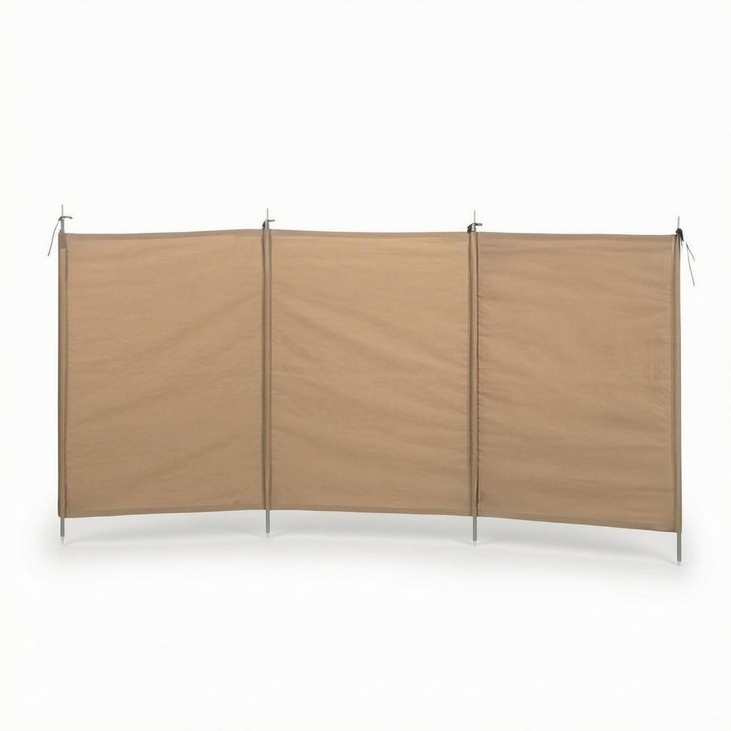 Outdoor Windbreak Screen Oxford Cloth Fiberglass Windbreaker Tent Panel for