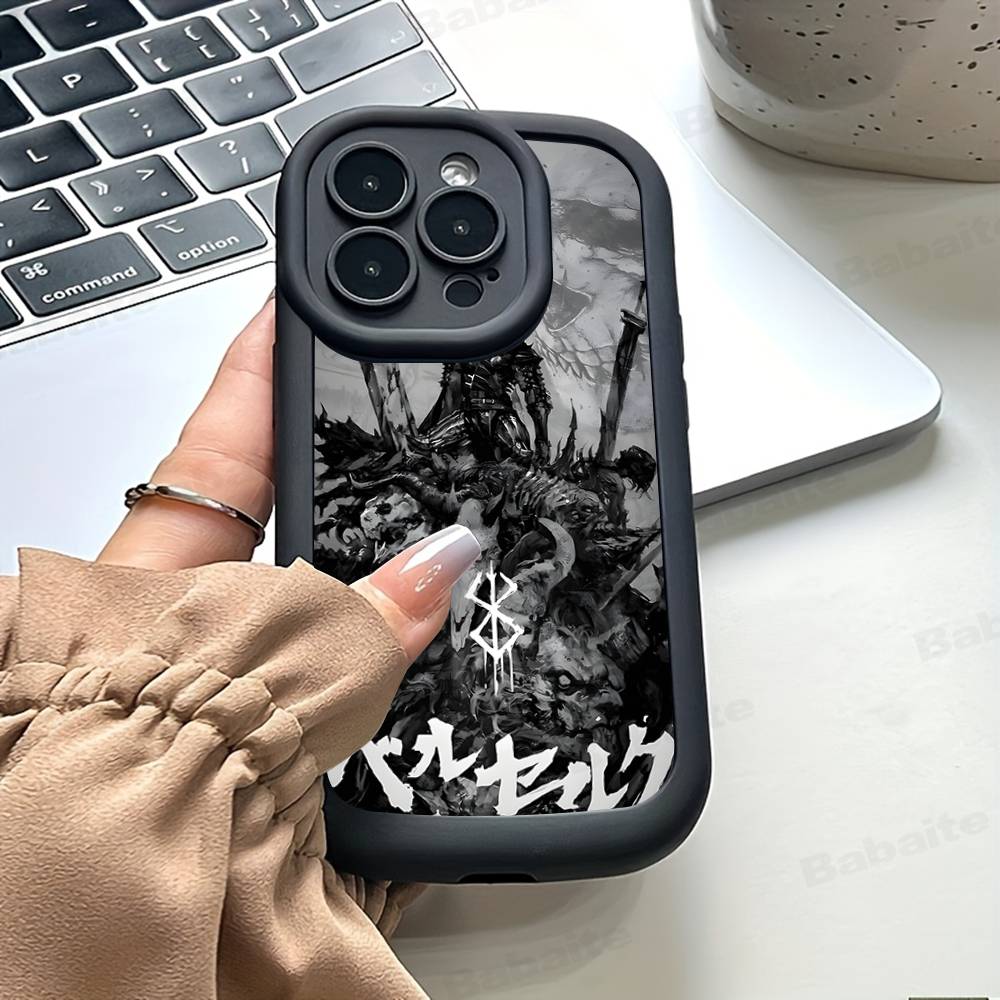 

Comic Cool Berserk Phone Case For IPhone 11 12 13 16 15 17 14 Pro Max Soft Funda Silicone Cover iPhone 11