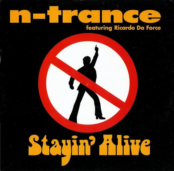 

12inch Record NTRANCE RICARDO DA FORCE Stayin Alive 12GLOBE131 All Around The 1995 UK Dance Electronica Used