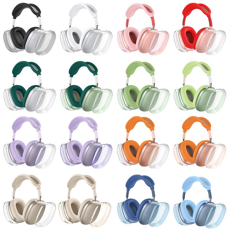 AirPods Max TPU Over-Ear Headphone Protective Case (Three-Piece Set)
