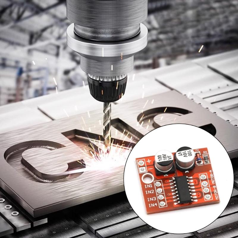 2Channel High Current Power Motor Driver Controller Board with H Bridge Design and Compactly Design for DIY Electronics